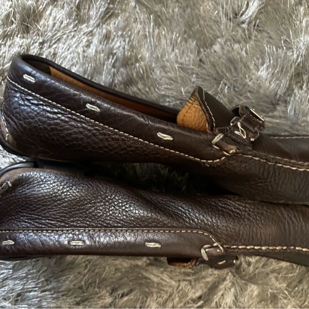 COPY - Prada Loafers logo flat driving shoes classic dress shoes y2k - Picture 5 of 8